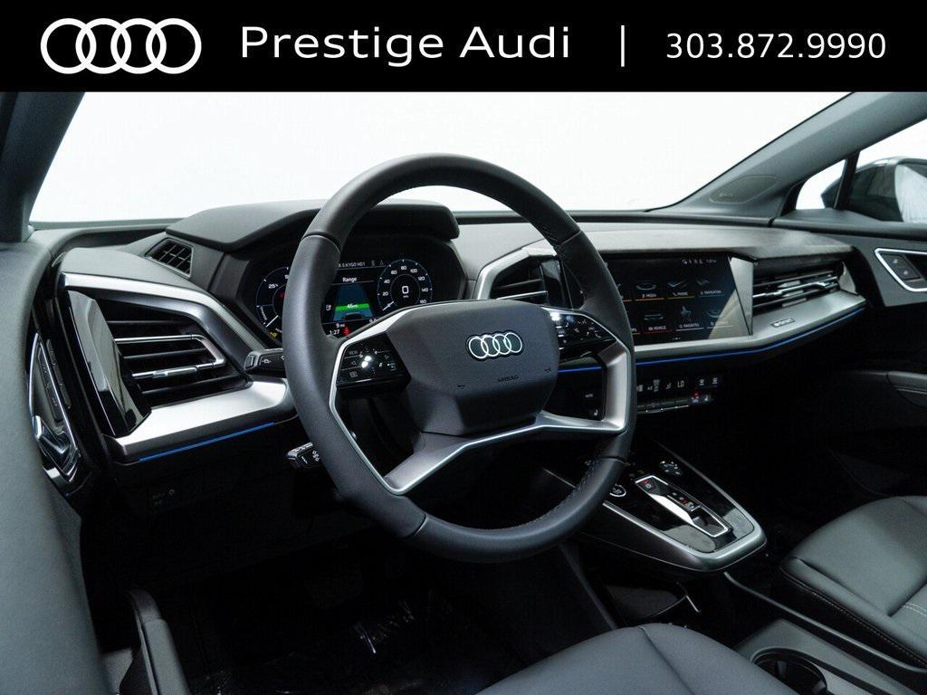 new 2025 Audi Q4 e-tron car, priced at $66,179
