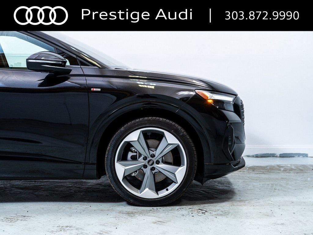 new 2025 Audi Q4 e-tron car, priced at $66,179