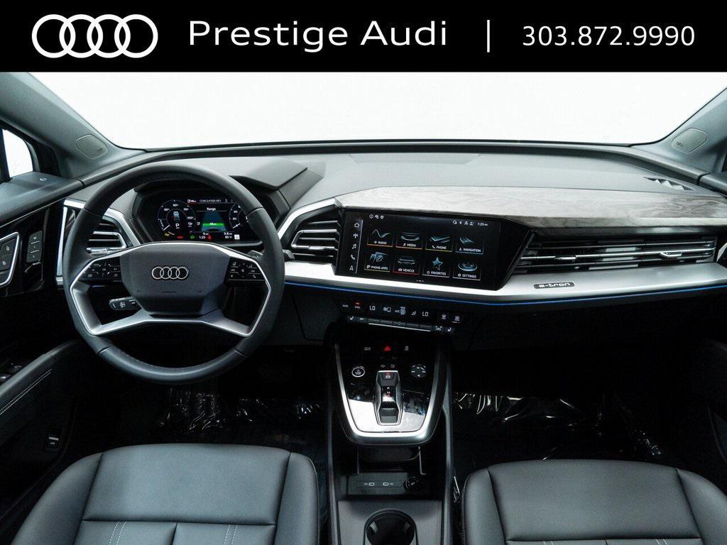 new 2025 Audi Q4 e-tron car, priced at $66,179