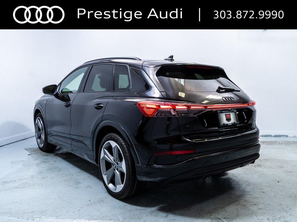 new 2025 Audi Q4 e-tron car, priced at $66,179