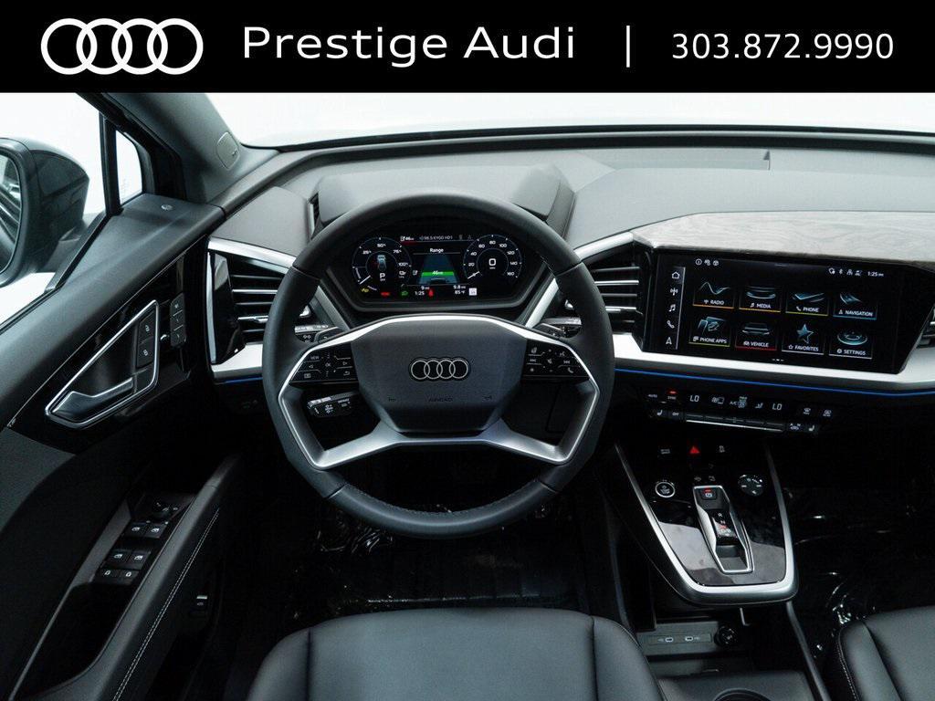 new 2025 Audi Q4 e-tron car, priced at $66,179