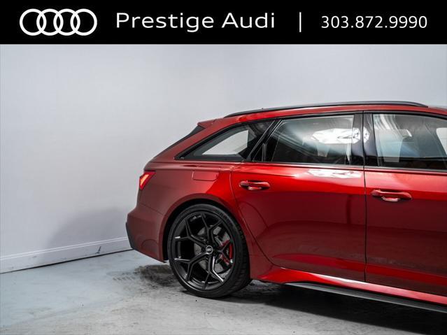 new 2025 Audi RS 6 Avant car, priced at $158,189