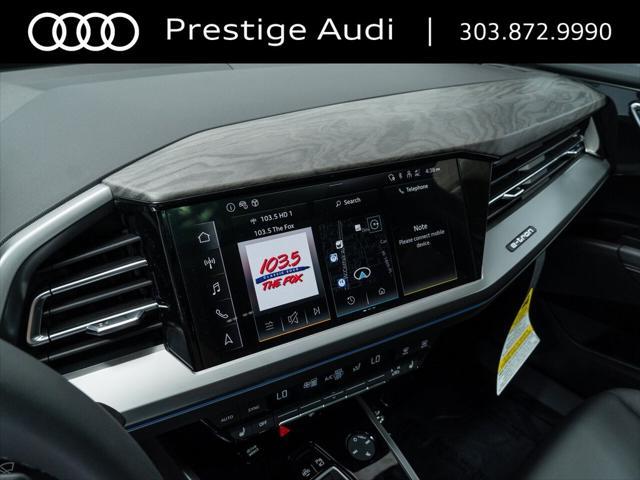 new 2025 Audi Q4 e-tron car, priced at $66,484