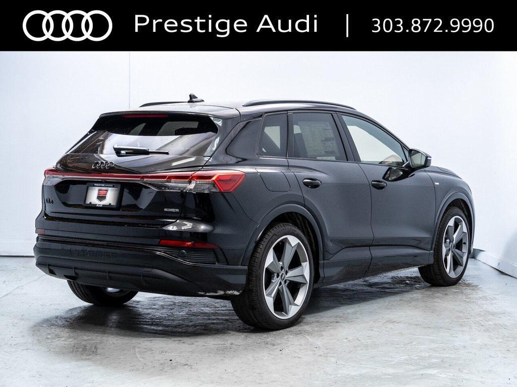 new 2025 Audi Q4 e-tron car, priced at $66,484