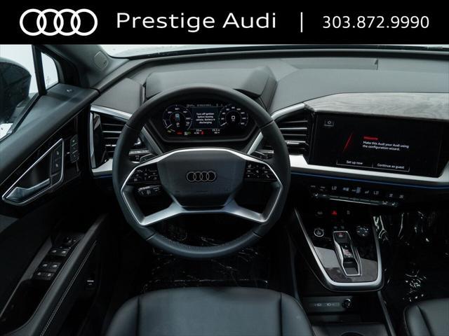 new 2025 Audi Q4 e-tron car, priced at $66,484