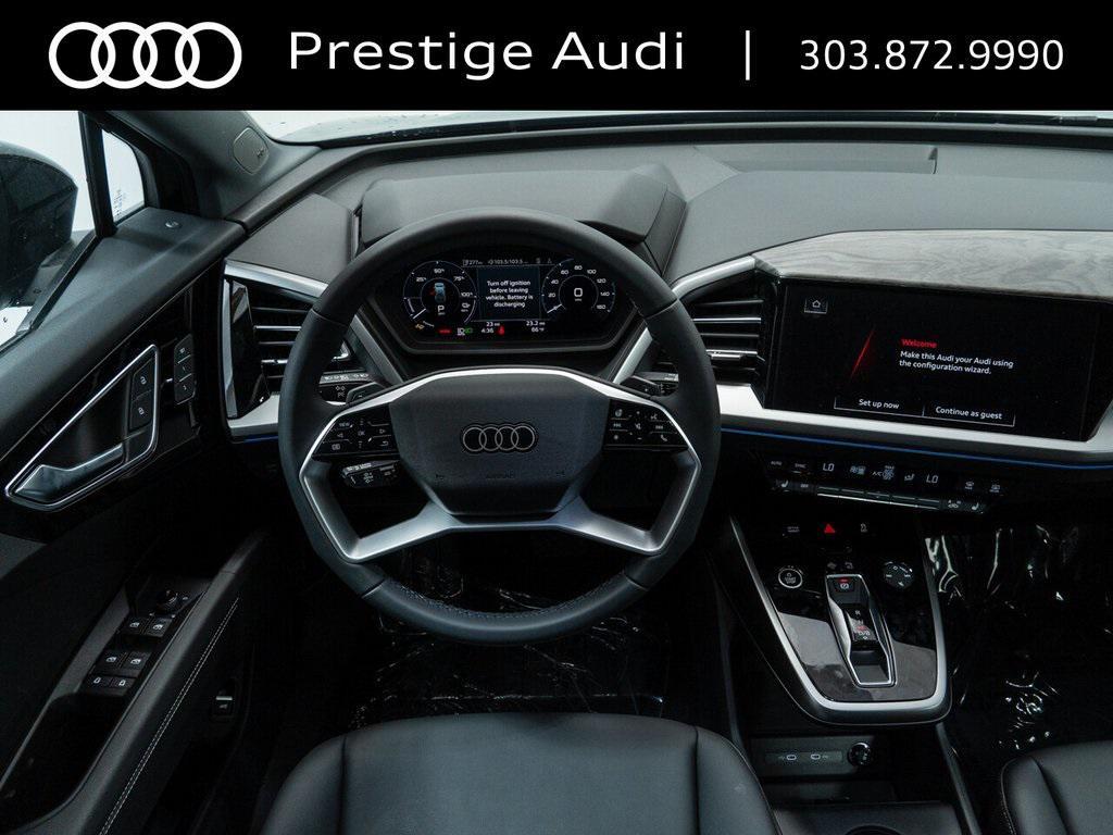 new 2025 Audi Q4 e-tron car, priced at $66,484
