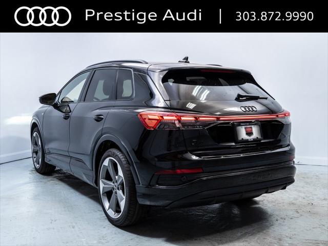 new 2025 Audi Q4 e-tron car, priced at $66,484