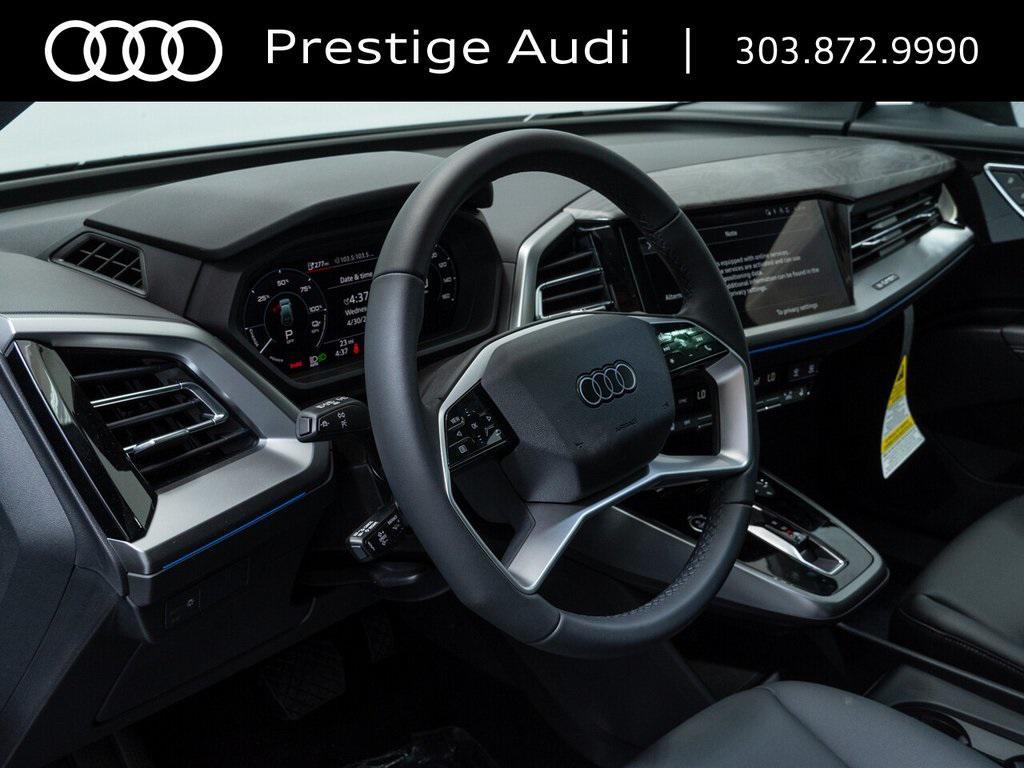 new 2025 Audi Q4 e-tron car, priced at $66,484