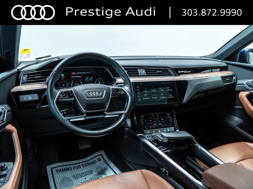 used 2022 Audi e-tron car, priced at $27,991