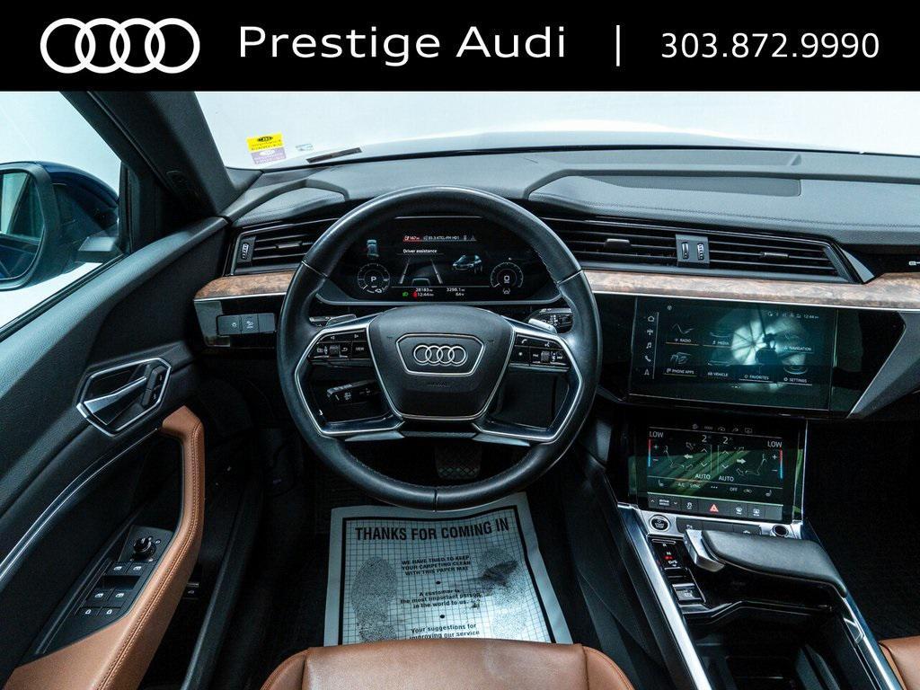 used 2022 Audi e-tron car, priced at $27,991