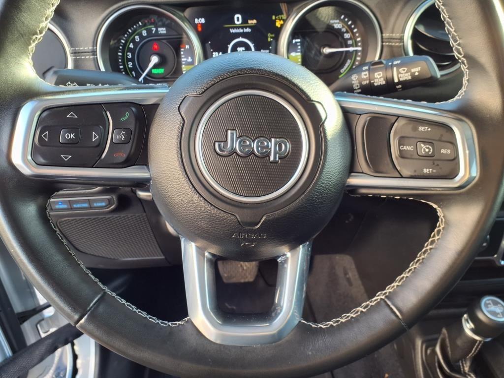 used 2022 Jeep Wrangler Unlimited 4xe car, priced at $33,991