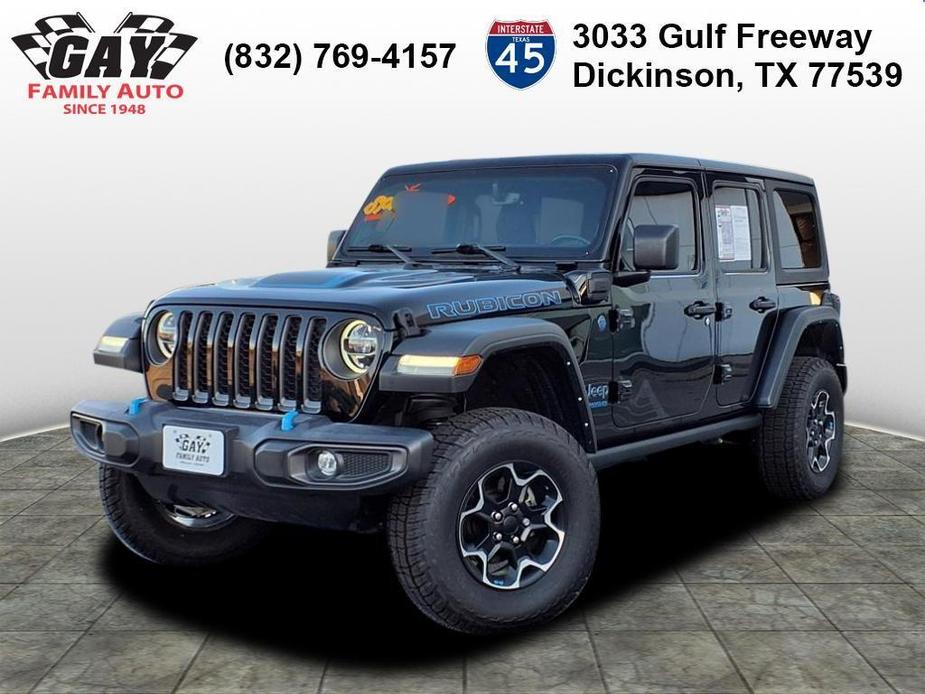 used 2022 Jeep Wrangler Unlimited 4xe car, priced at $33,595