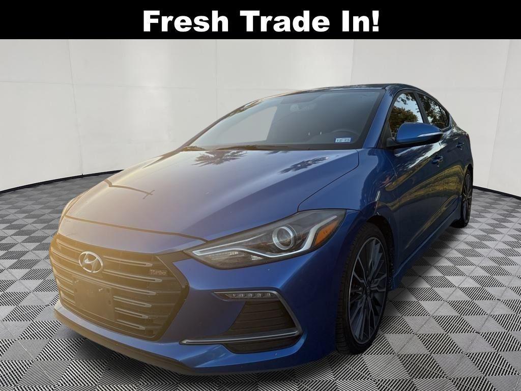 used 2018 Hyundai Elantra car, priced at $12,881