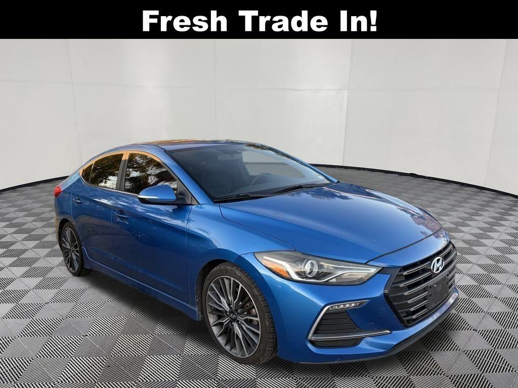 used 2018 Hyundai Elantra car, priced at $12,881