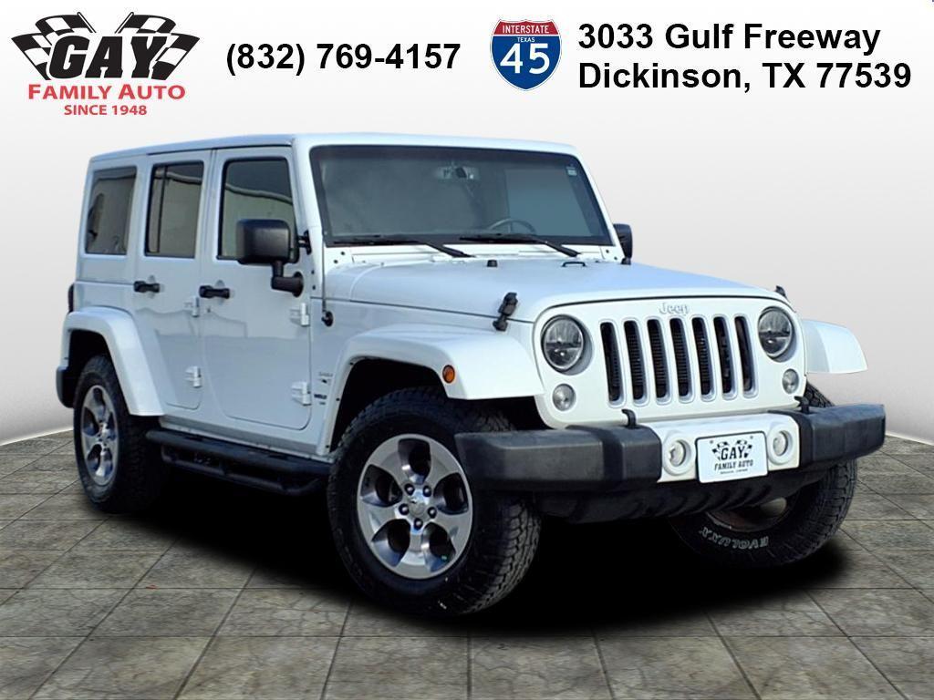 used 2016 Jeep Wrangler Unlimited car, priced at $18,993