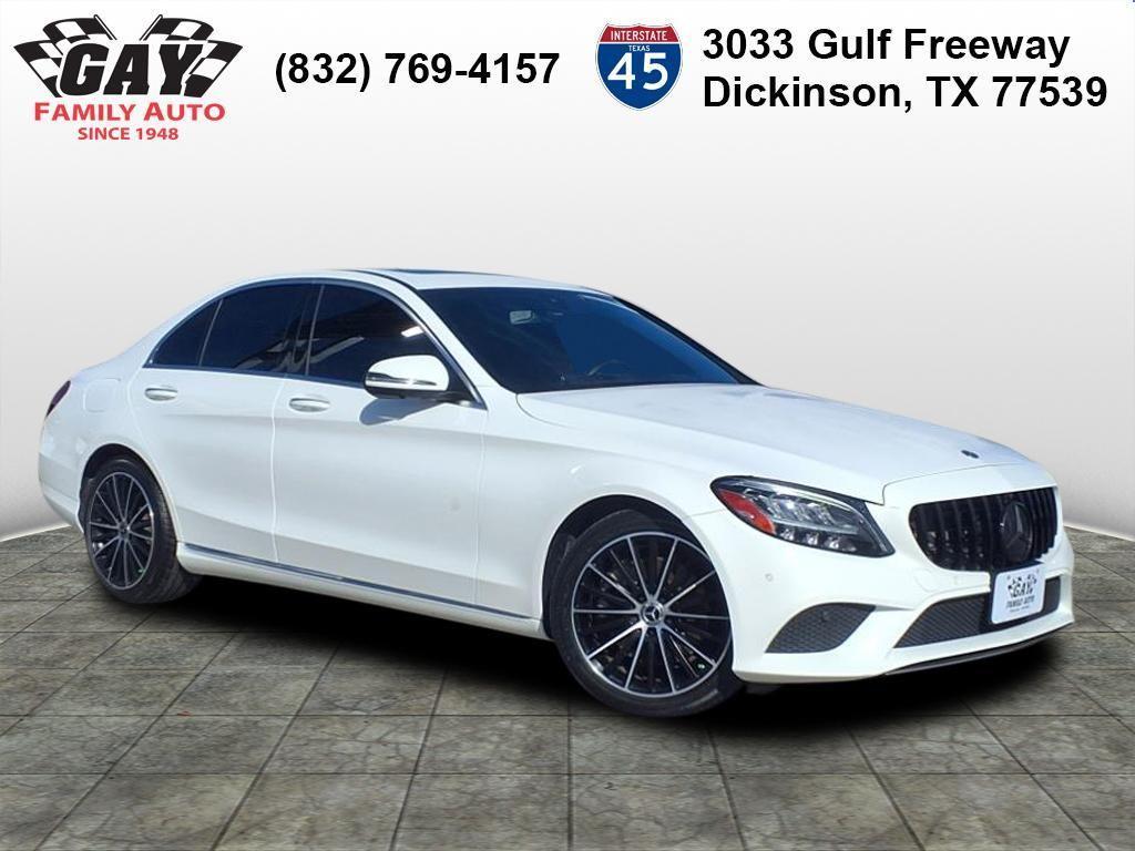 used 2021 Mercedes-Benz C-Class car, priced at $23,991