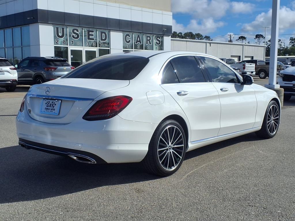used 2021 Mercedes-Benz C-Class car, priced at $23,991