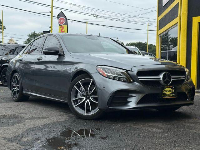 used 2021 Mercedes-Benz AMG C 43 car, priced at $28,995