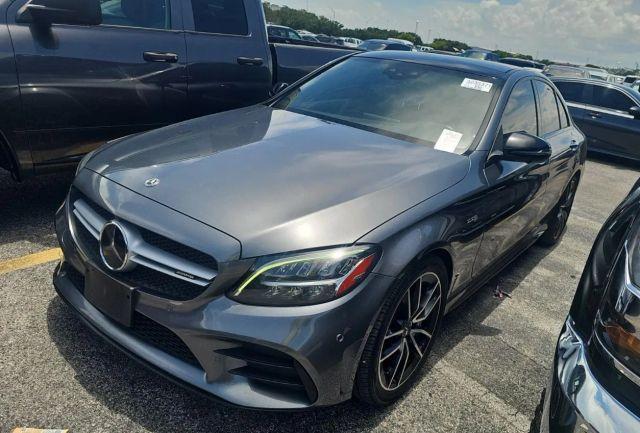 used 2021 Mercedes-Benz AMG C 43 car, priced at $32,995