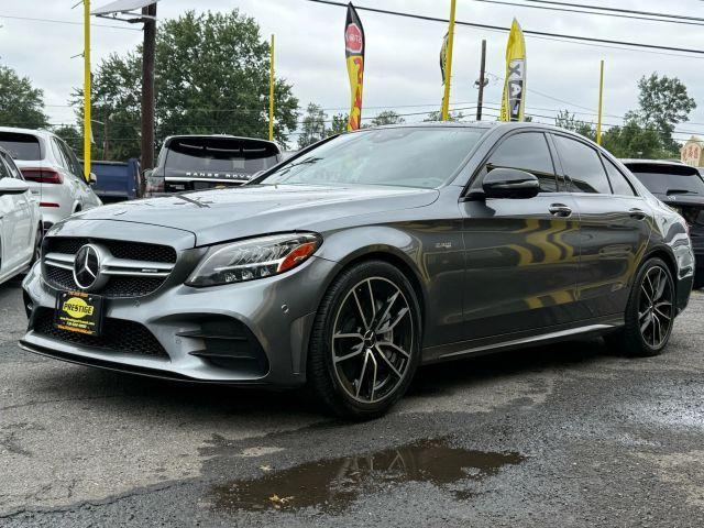 used 2021 Mercedes-Benz AMG C 43 car, priced at $28,995