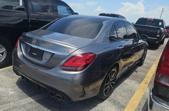 used 2021 Mercedes-Benz AMG C 43 car, priced at $30,995
