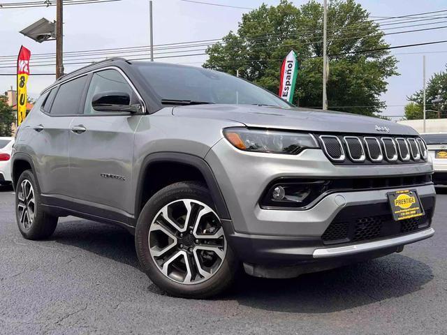 used 2022 Jeep Compass car, priced at $22,495