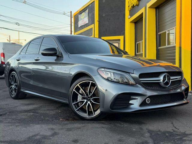 used 2020 Mercedes-Benz AMG C 43 car, priced at $31,995