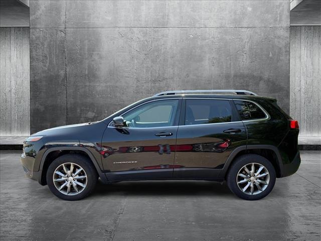used 2017 Jeep Cherokee car, priced at $13,998