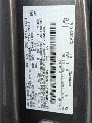 new 2025 Ford Escape car, priced at $30,535