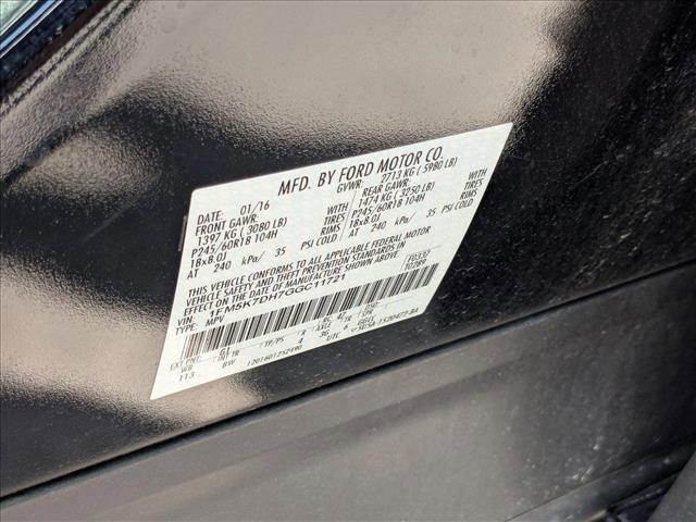 used 2016 Ford Explorer car, priced at $16,915