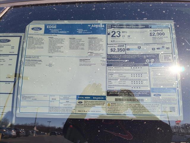 new 2024 Ford Edge car, priced at $36,746
