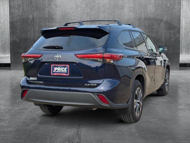 used 2022 Toyota Highlander car, priced at $38,991