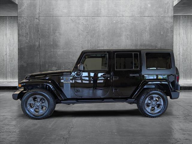used 2017 Jeep Wrangler Unlimited car, priced at $17,449