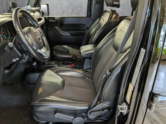 used 2017 Jeep Wrangler Unlimited car, priced at $17,449