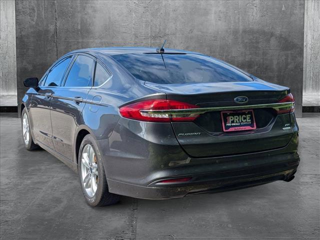 used 2018 Ford Fusion car, priced at $13,498