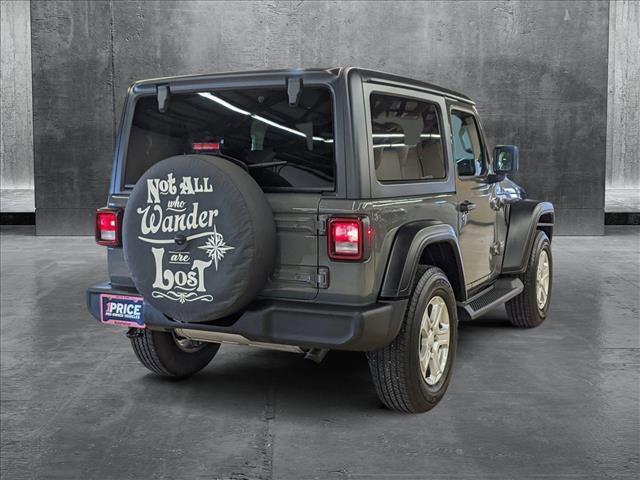 used 2021 Jeep Wrangler car, priced at $27,403