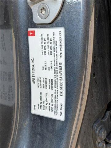 used 2018 Tesla Model 3 car, priced at $16,992