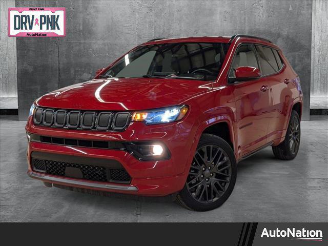 used 2022 Jeep Compass car, priced at $23,002