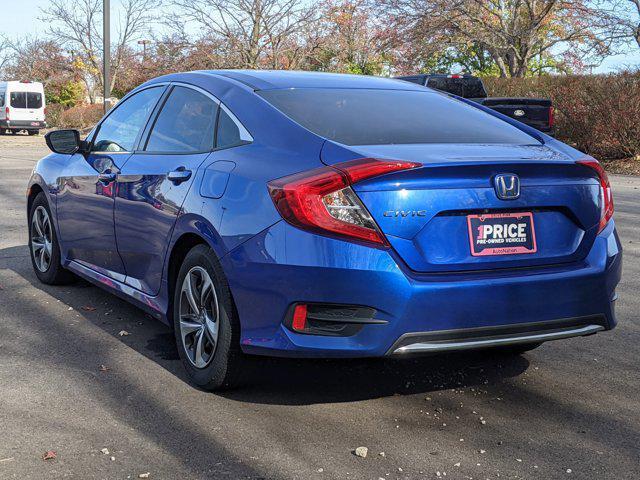 used 2020 Honda Civic car, priced at $16,495