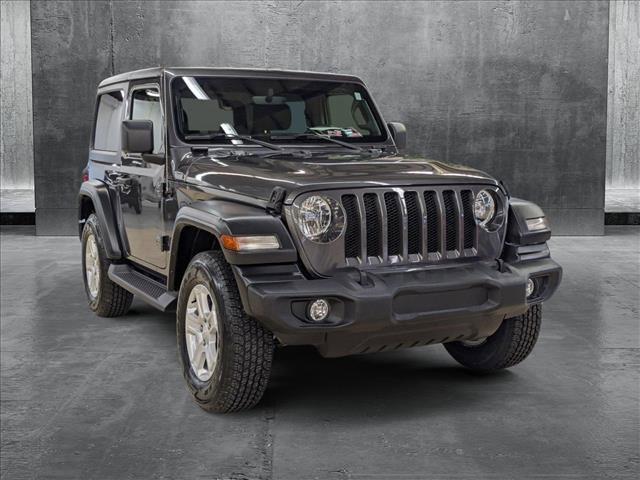 used 2021 Jeep Wrangler car, priced at $27,498