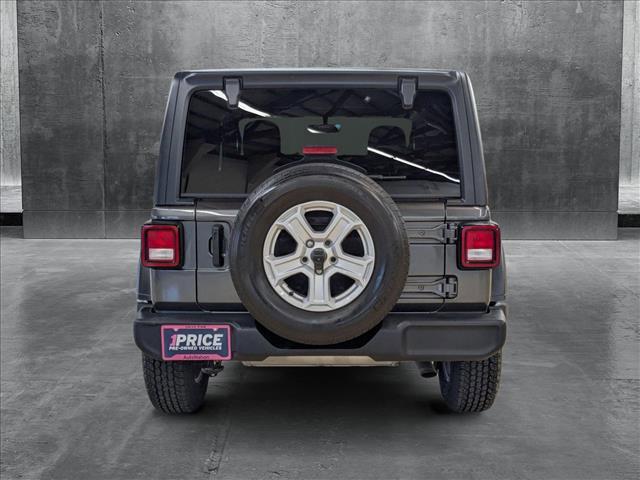 used 2021 Jeep Wrangler car, priced at $27,498