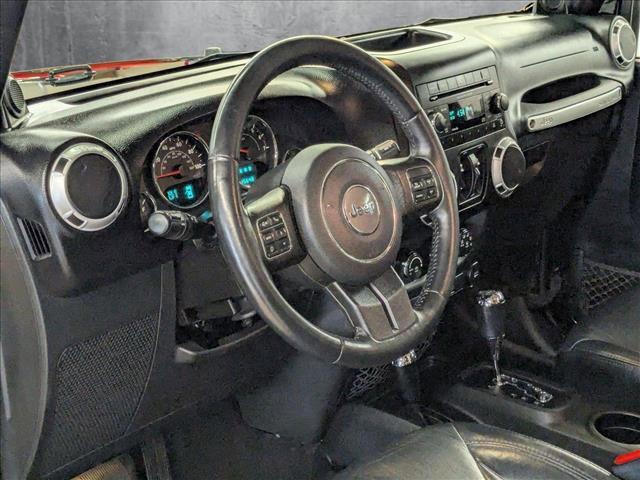 used 2014 Jeep Wrangler Unlimited car, priced at $16,248