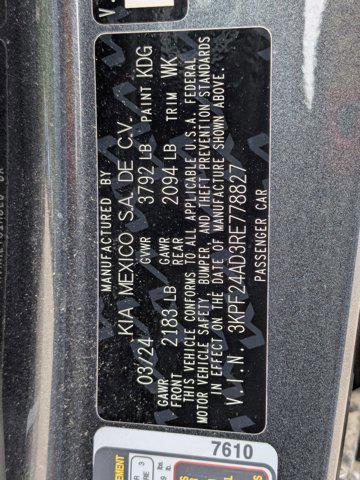used 2024 Kia Forte car, priced at $17,949