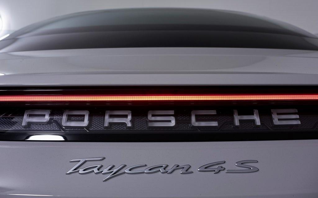 new 2025 Porsche Taycan car, priced at $151,165