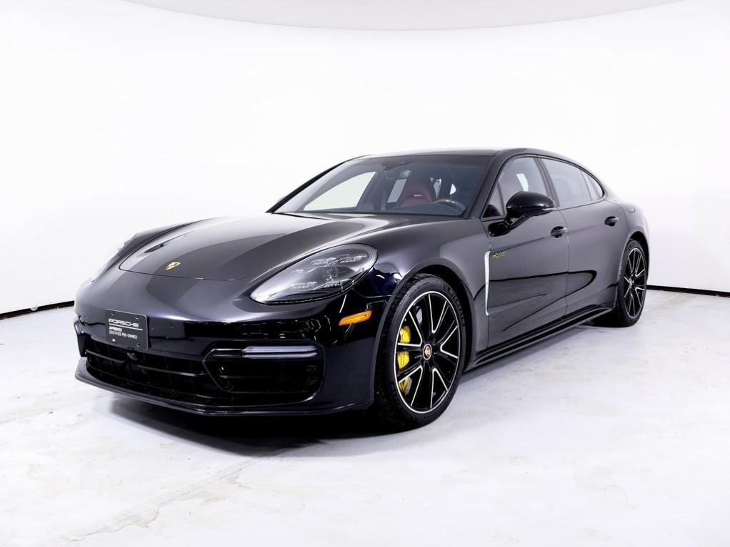 used 2021 Porsche Panamera e-Hybrid car, priced at $139,900