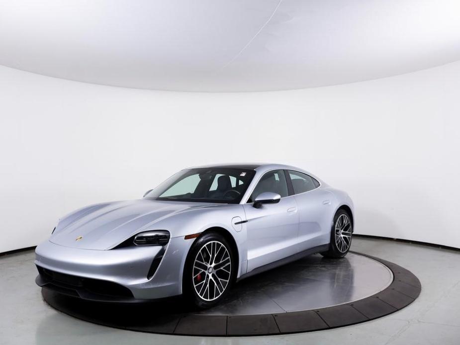 used 2021 Porsche Taycan car, priced at $68,500