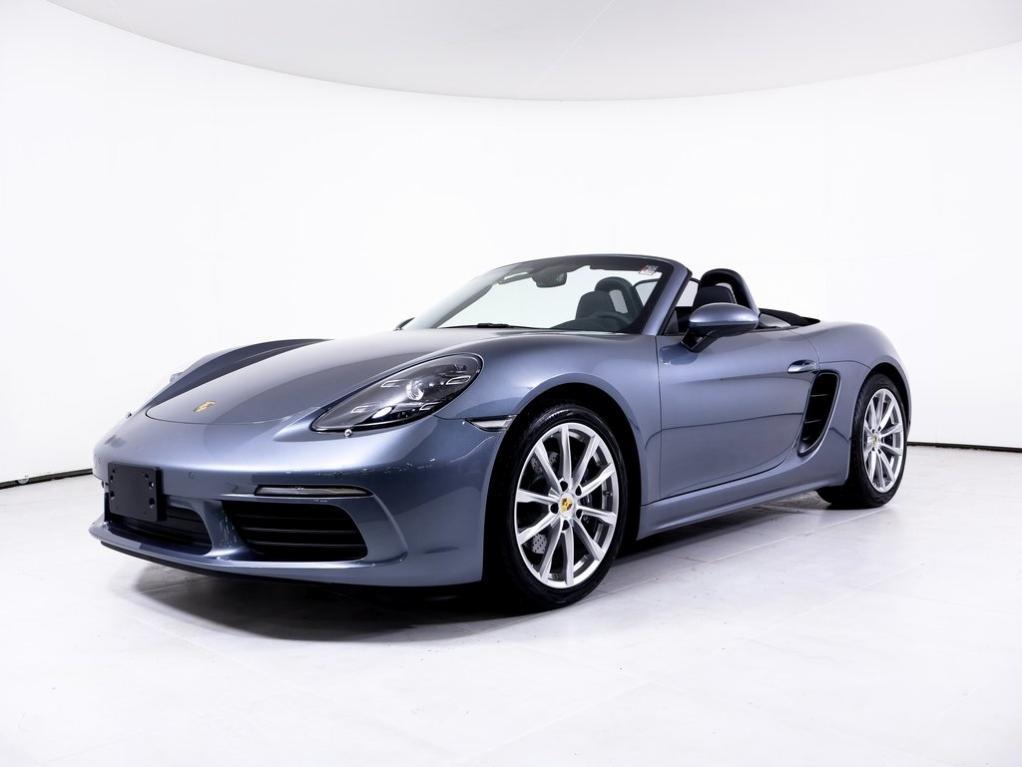 used 2025 Porsche 718 Boxster car, priced at $85,900