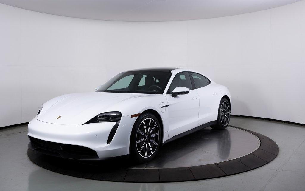 used 2021 Porsche Taycan car, priced at $67,900