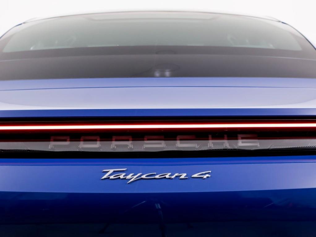 new 2025 Porsche Taycan car, priced at $126,095