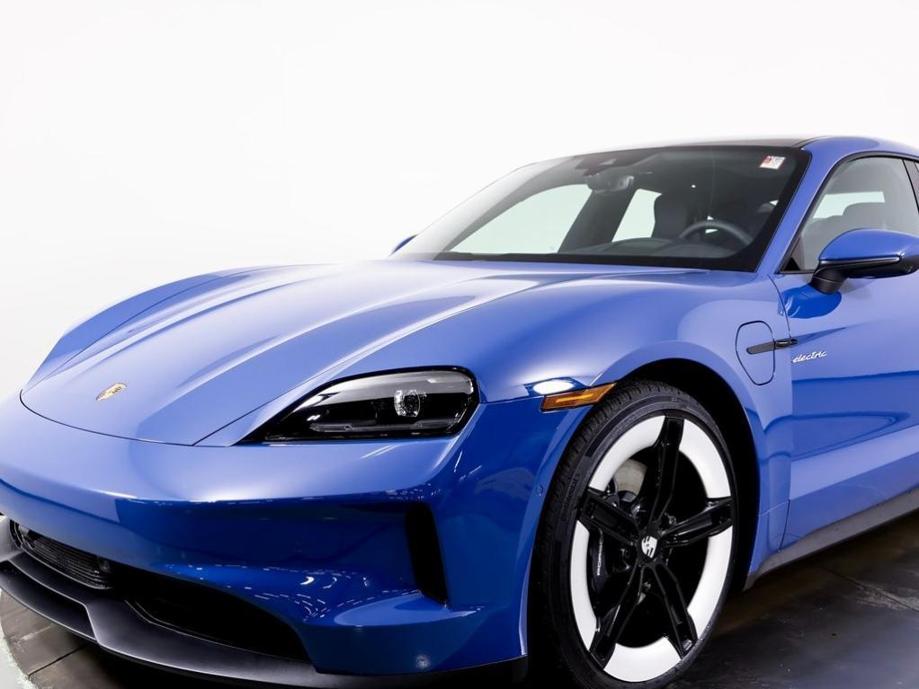 new 2025 Porsche Taycan car, priced at $126,095